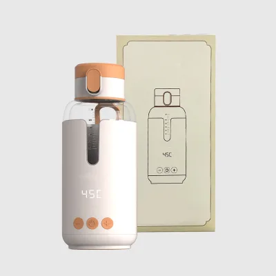New Design Good Sale Multifunctional Standard Support Blue Yellow White Milk Feeding Baby Water Bottle Warmer