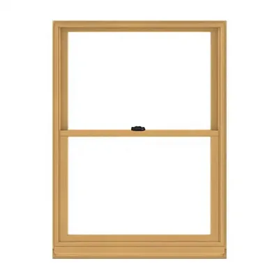 Thermal Break Aluminum Triple Bottom Hung Twin Single Hung Window