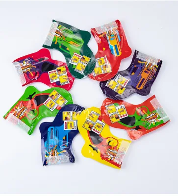 New Gun Shape Confetti Cannon Inflatable Salute Pistol Fireworks Toy Gun Wedding Birthday Party Inflatable Smokeflower Gun