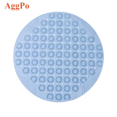 Bath Tub Shower Mat  with Suction Cups , Machine Washable Bathroom Mats with Drain Holes, Non-Slip