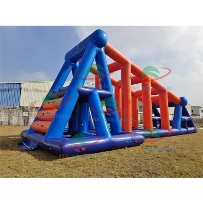 New Custom Water Sports Outdoor Large Airtight Inflatable Water Park Zip Line for Sale