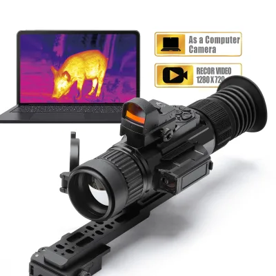 TRV New Hot Selling Laser Rangefinder Thermal Imaging Scope TRX335 for Hunting Thermal Sight With LRF, PIP Features