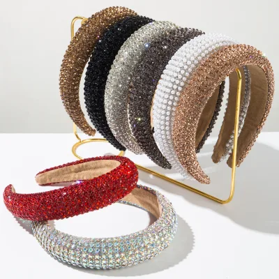 Christmas Headband Knotted Headbands for Women Red Top Knot Headband Hair Hoop Funny Xmas Holiday Party Hair Accessories