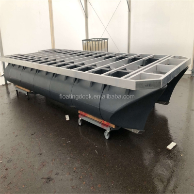Plastic Floating Pontoon Floats for House Boat on Water