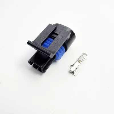 2-Way 1.5 Series Auto Connectors Master Cylinder Brake Fluid Level Sensor 1-12162193 Sensor Motor Temperature Plug 1-12162193