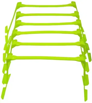 Portable Foldable Collapsible Agility Ladder for Sports Training Soccer Football Plyometric Speed Hurdles for Portable Training