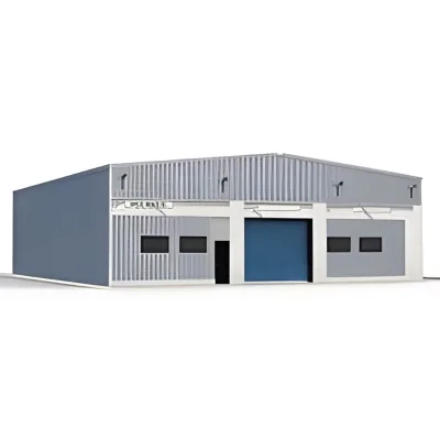 Hurricane-proof Steel Factory's Metal Building Kit Industrial Warehouse Workshops and Factories Prices Steel Structure Building