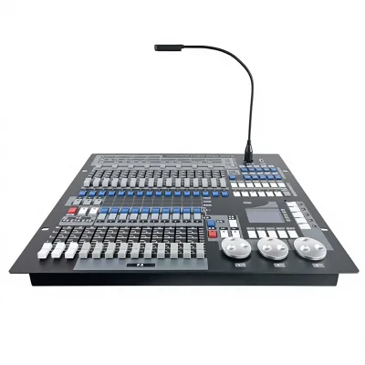 King Kong 1024 Power Sequence Controller for Stage Lighting PAR Beam Lights Dimming 100-240V for Disco/Party Use