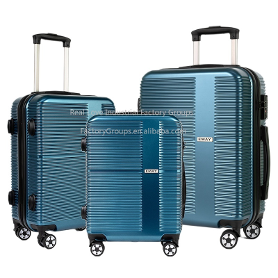 Hot Sale Luggage Large Capacity Casual Wear-resistant Boarding Three-piece Luggage Large Capacity
