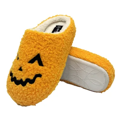 Women's Anti-Slip Slippers Comfortable Grinning Face Breathable Fashionable Soft Pumpkin Face Couple slippers