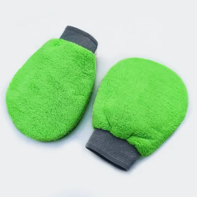 Microfiber Auto Car Wash Cleaning Mitt Wool Glove for Car Washing Mirco Fibre Cleaning Glove Microfiber Glovers