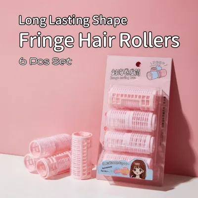 LMLTOP Hot Sale Hair Curler Rollers Fringe Bangs Volume Curling Tool Reusable Hair Roller for Daily DIY Hairstyle Making