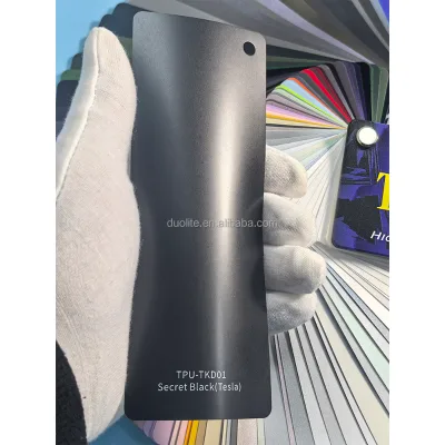 Secret Black Cast TPU Film, Color Altering PPF, Scratch Recovery, Stable Matte Finish, Durable Shield for Automobile Paintwork