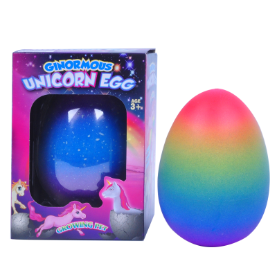 Middle Size Unicorn Growing Eggs Surprise Eggs for Birthday Gifts Water-Activated Growing Eggs