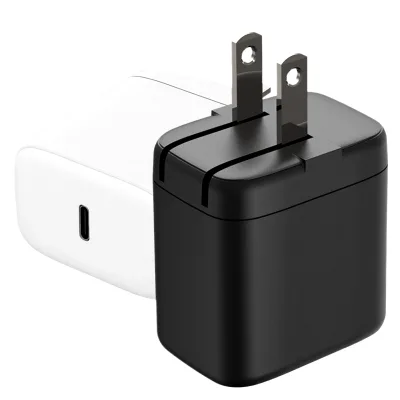 35W GaN Quick-charge 2pin Wall Charger Fast Charging for Tablet Laptop Single Type-c Travel Plug
