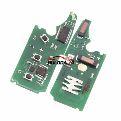 For VW Touareg Keyless 3+1 Button Remote Key 434mhz With 7942 Chip