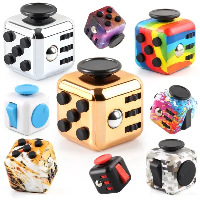 Hot Sale Other Novelty Decompression Vent Set Finger Dice New Toys Kit Fidget Magic Cube