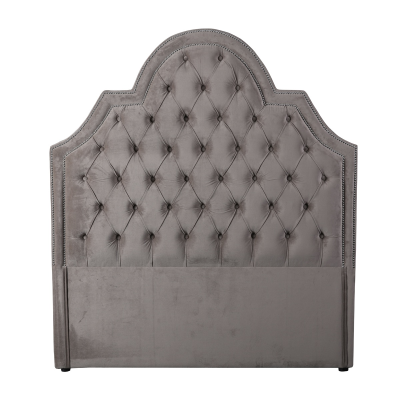 Durable and Nice Crystal Button Hotel Bed Headboard