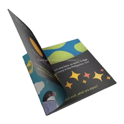 Custom Coated Paper Printing Brochure Instruction Manual Leaflet Printing
