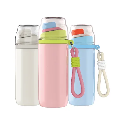 Tap Water Filtration Bottle Alkaline Carbon Fiber Filter 99% Chlorine Removal Zero Residual Water Lightweight Dustproof Outdoor