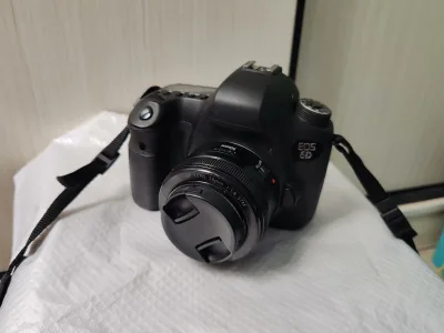 Second Hand for EOS-6D 20.2MP Compact Full-frame DSLR with SD Card Full HD Video & Wi-Fi