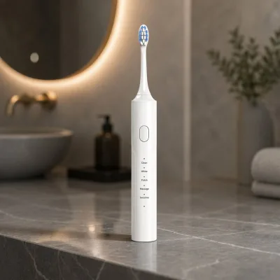 Carepik Electric Toothbrush UV Sanitizer Whitening Electric for Adults Braces Sensitive Toddlers with Pressure Sensor