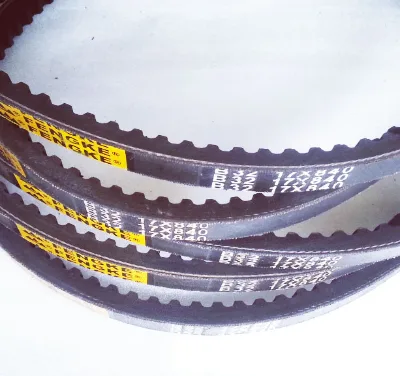 Raw edge Cog V Belts