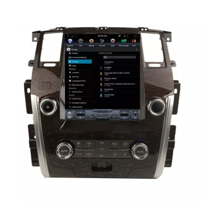 13.6 Inch Android 11 Car Dvd Player Gps Navigation for Patrol 2010-2018 Screen Stereo Headunits 8g Ram 128g Rom