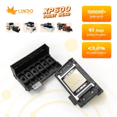 Marco De Cabezal Xp600 Print Head Con Calor 4 Head F1080 Microstep Driver Cabezal De Printhead Original Double Xp600 Ink Tube