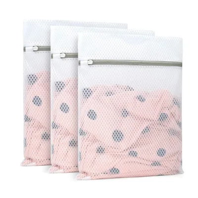 Thickened Coarse Fine Mesh Laundry Bag Household Storage Washing Machine Down Jacket Clothes Underwear Mesh Bag Storage Bag