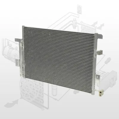 Parallel Flow Condenser Cores AC.114.4545 Aluminium Car AC Condenser OE 10442892 UAC CN 3297PFC for CHEVROLET CORVETTE CADILLAC