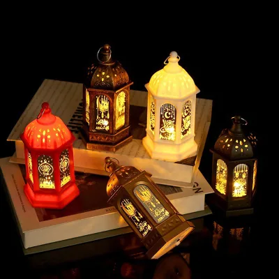 EID Mubarak Lantern LED Wind Lights Ramadan Decoration for Home Islamic Muslim Party Decor Ramadan Gifts EID Al Adha Ornaments