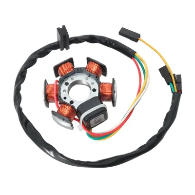 Motorcycle Stator Coil Magneto Engine Rotor for Rieju MR RR RS RRX SMX Spyke 50
