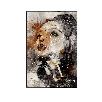 Paintings Abstract Women Canvas Posters and Prints Modern Wall Art Home Decoration Picture for Bedroom Living Room