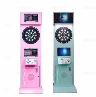Good Quality Colorful Smart Competition Electronic Dart Machine Cabinet Suction Darts Target Coin Operated