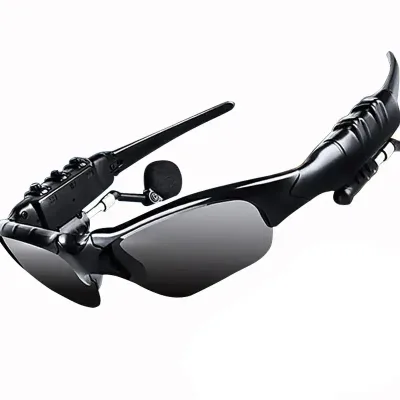 Smart Sunglasses Earphone Headphone Mic HD Calling Music Player Anti-blue Light Touch Control IPX5 Waterproof 180mAh Battery