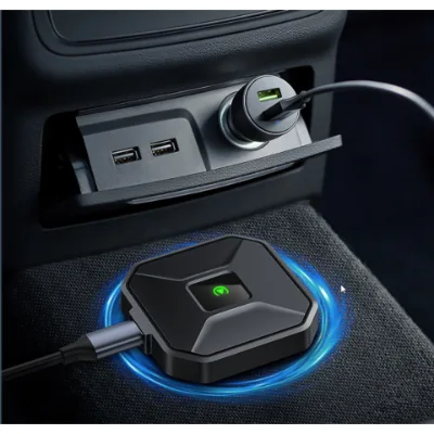 Boyi Wireless CarPlay Adapter for Apple Automatic ABS Car Play Adapter which Converts Wired to Wireless CarPlay System and iOS
