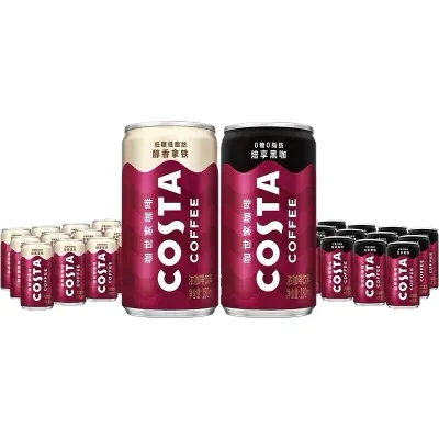 CocaCola American Mellow Latte Mocha 180ml Can Ready-to-Drink Coffee