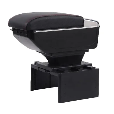 Car Center Console Universal Rear Seat Consoles Back Seat Car Organizer with Cup Holder Central Armrest Box
