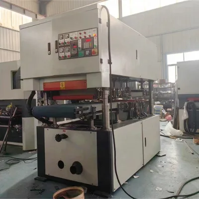 1000mm Double Sides Wide Belt Polishing Calibrating Polisher Sander Woodworking Sanding Machine