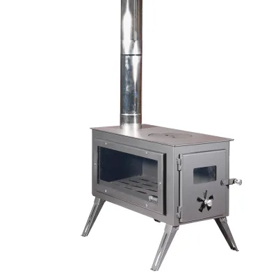 Artisan Design Portable Tent Stove - Decorative Heating Equipment for Luxury Bell Tents/Canvas Tents Glamping Experience