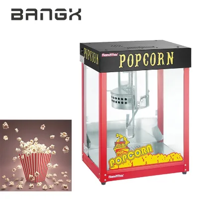 Hot Selling Commercial Single Pot Gas Popcorn Machine Rapid Heating Large Capacity Pop Corn Making Machine