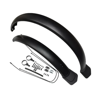 Plastic Snow Bike Mudguard 20*3.0 /26*3.0 Inch 8.8cm Width Fat Bicycle Mudguards for Lithium Electric Bike
