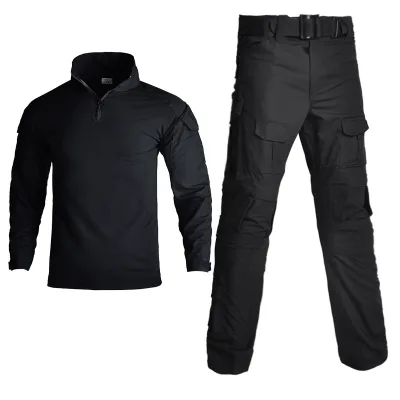 Mens Camouflage Lightweight Training Suit Quick Dry Breathable Outdoor Hiking Fishing Camping Clothing