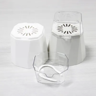 Succulent PP Square Flower Pots Root Control Lightweight Durable Biodegradable Eco-Friendly for Garden Use