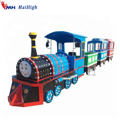Good Quality Fiberglass Mini Express Train Tourist Locomotive Train