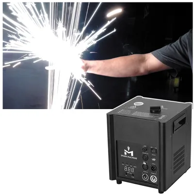 Spark Machine 400 Unit Wedding Cake Trigger Pyrotechnics Stage Cold Rotate Base Firing Ice Titanium Powder Pyrotechnics Sparkle