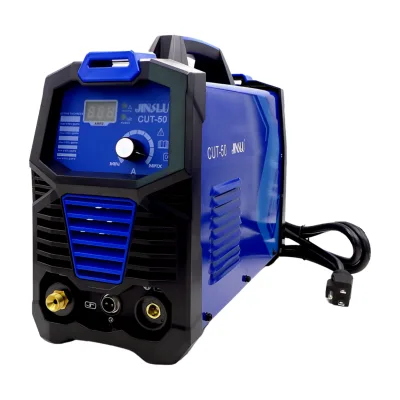 JINSLU 110V/220V Dual Voltage CUT50 Air Plasma Cutter High Frequency Inverter Electric Plasma Cutting and Welding Machine CN