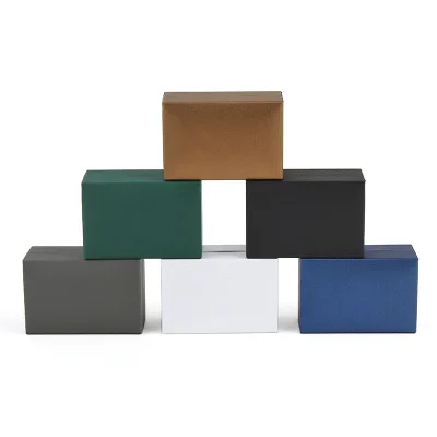 Hot Selling High-Grade Black Jewellery Packing Boxes Earring Necklace Jewellery Packaging Gift Case Black Packaging Box