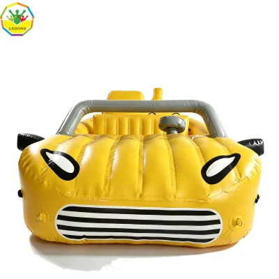 Super Popular Inflatable Water Sports Car Inflatable Yacht Boat Big Thrilling Exciting